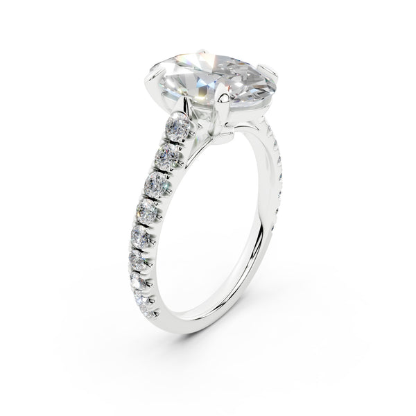 CARTIER 1895 OVAL 4.0 ct