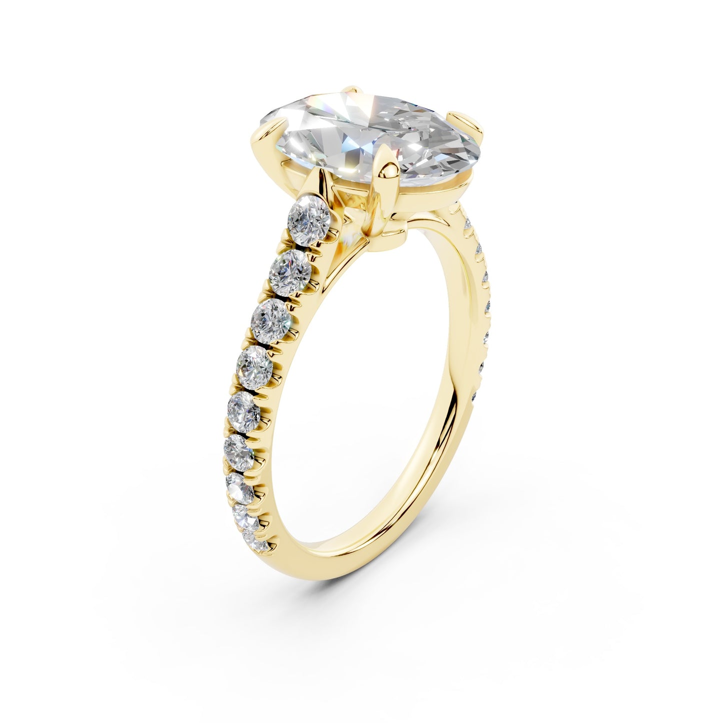 CARTIER 1895 OVAL 4.0 ct