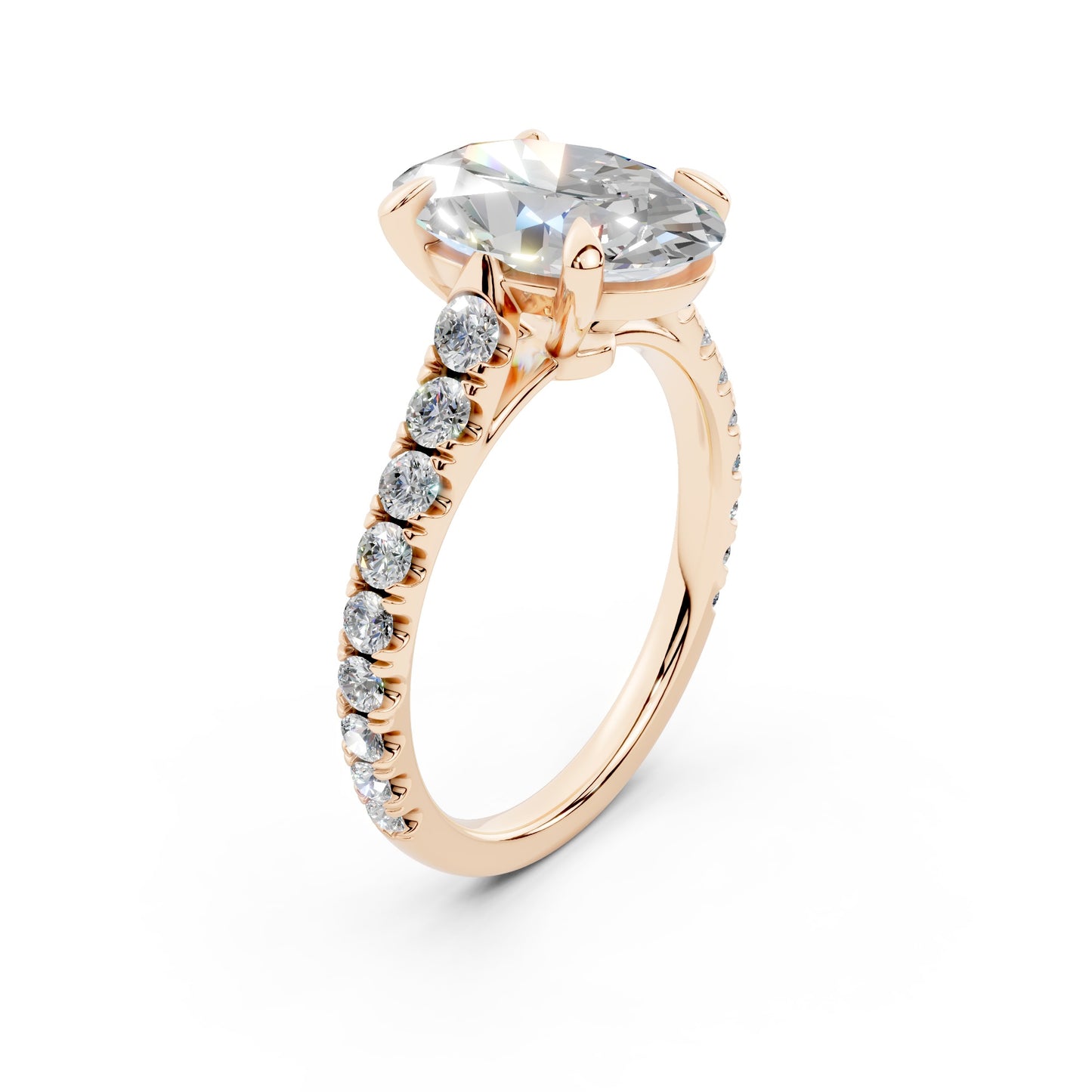 CARTIER 1895 OVAL 4.0 ct