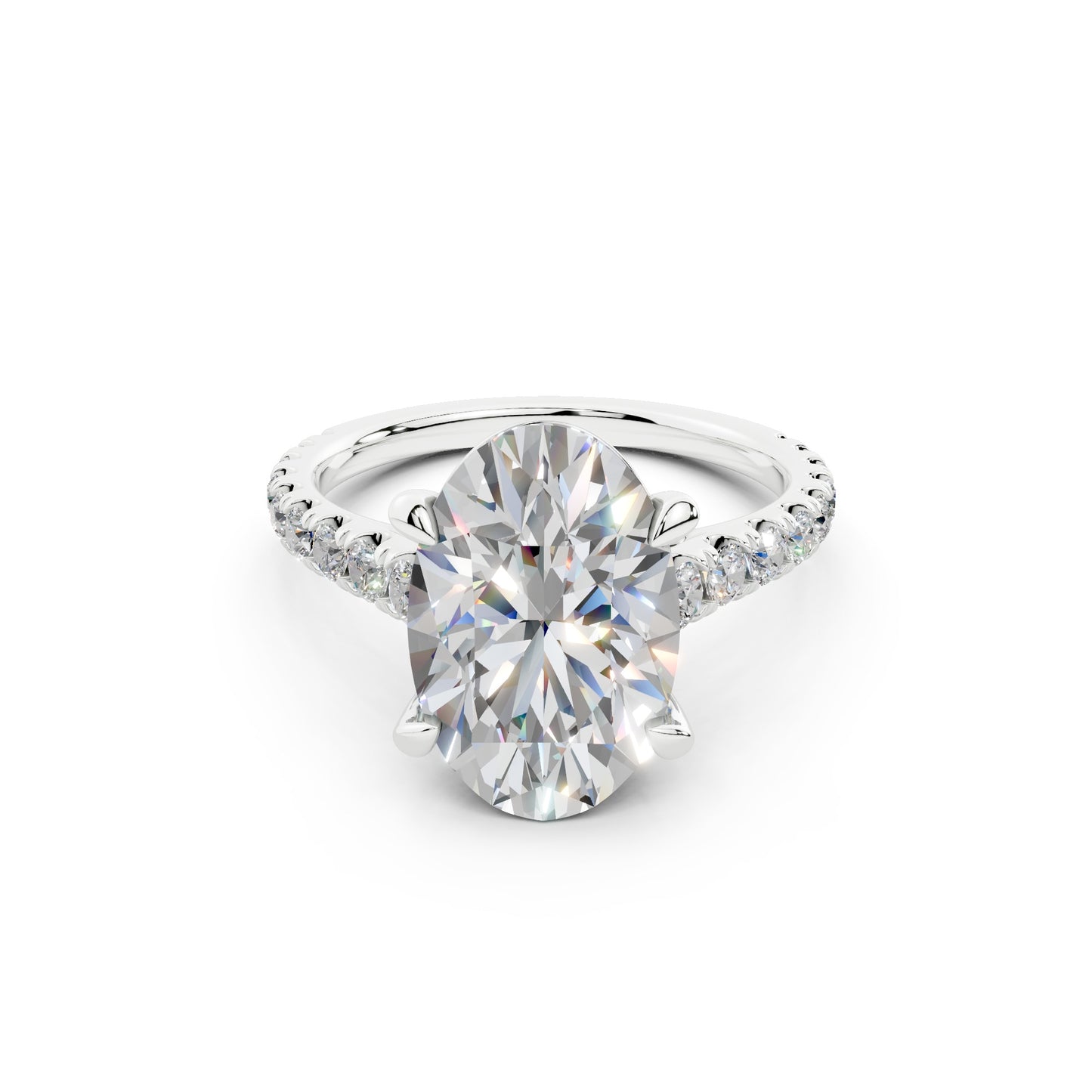 CARTIER 1895 OVAL 4.0 ct