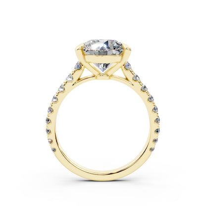 CARTIER 1895 OVAL 4.0 ct