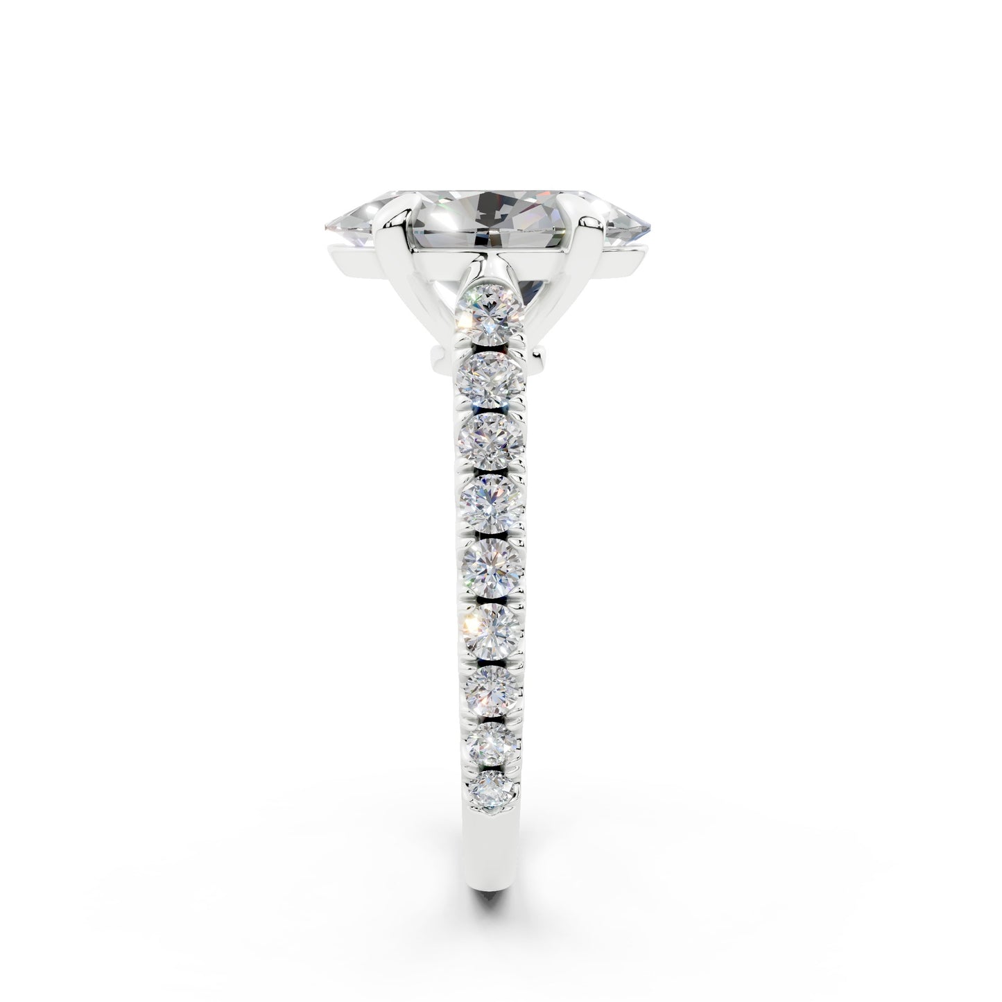 CARTIER 1895 OVAL 2.0 ct