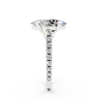 CARTIER 1895 OVAL 4.0 ct