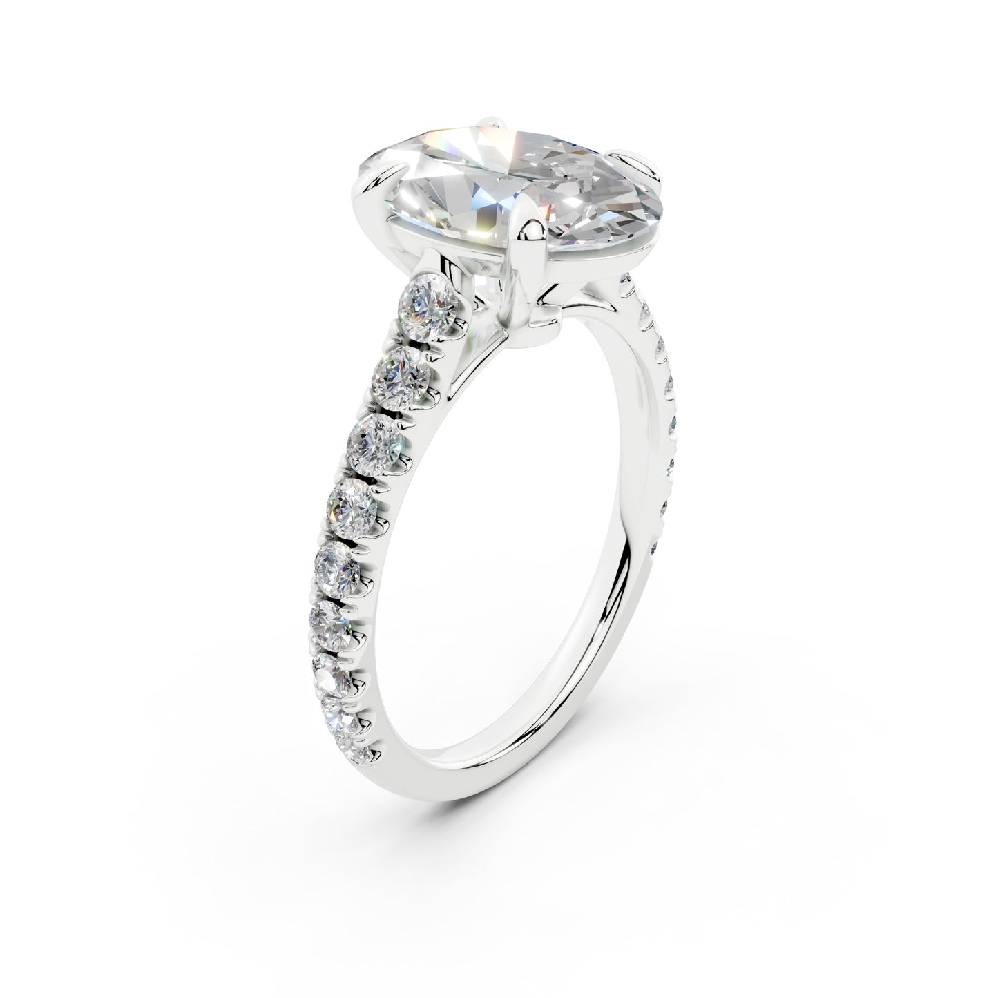 CARTIER 1895 OVAL 2.0 ct