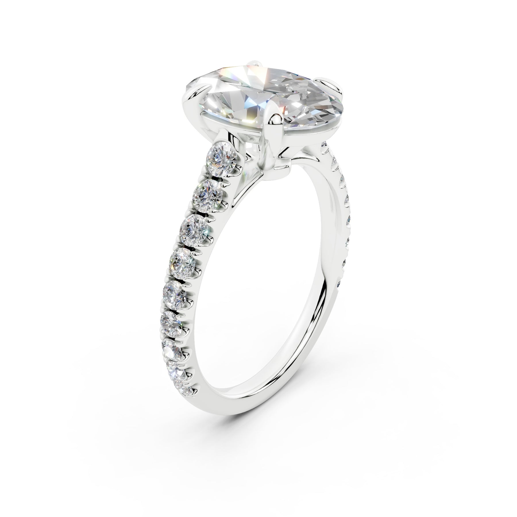 CARTIER 1895 OVAL 2.0 ct