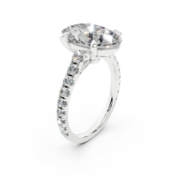 CARTIER 1895 OVAL 4.0 ct
