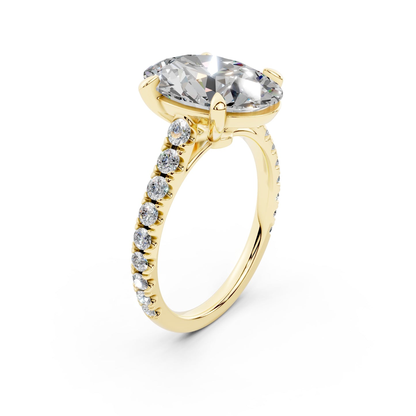 CARTIER 1895 OVAL 4.0 ct