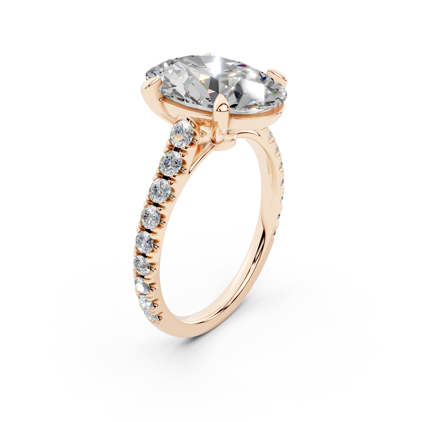 CARTIER 1895 OVAL 4.0 ct