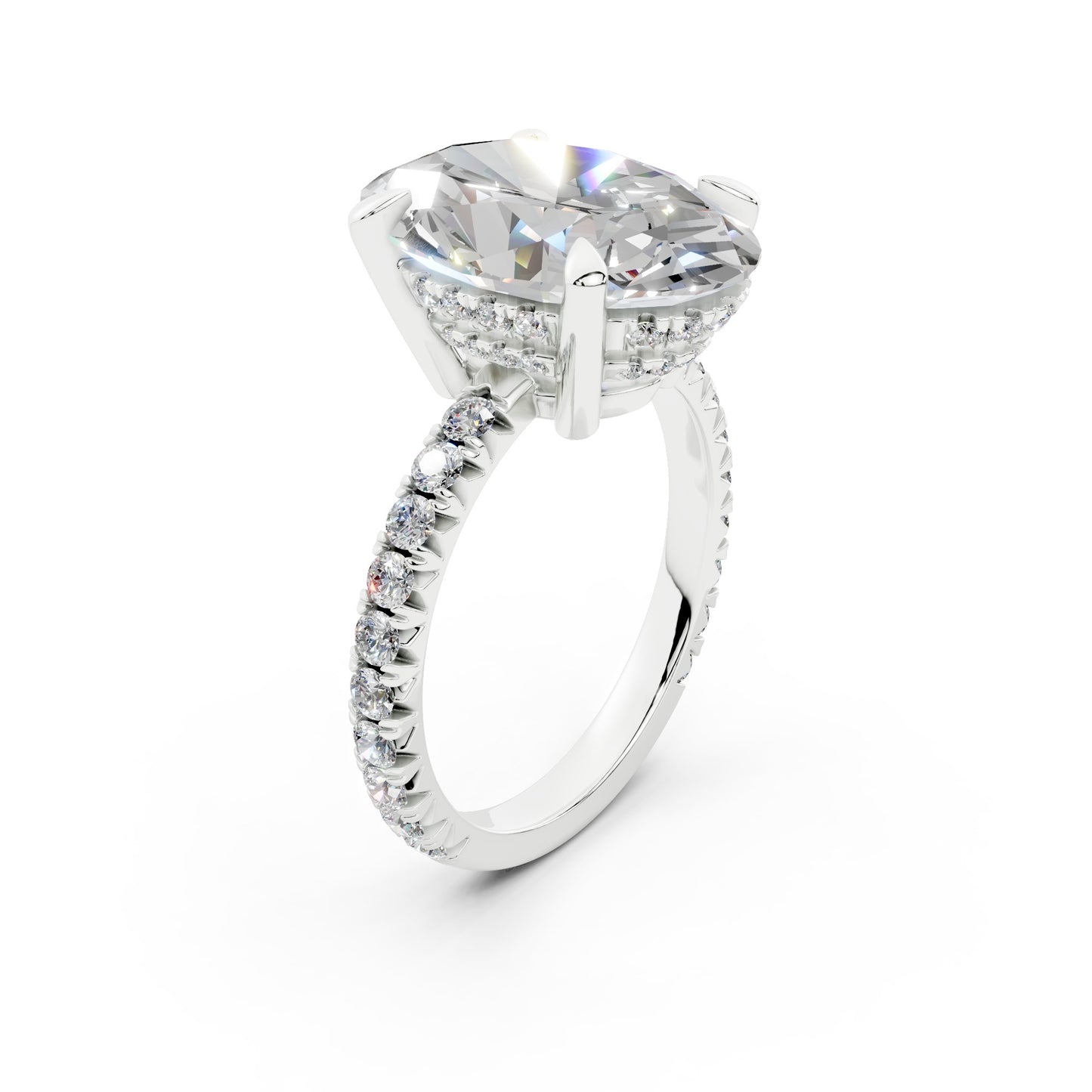 Blake Lively Oval 5.0 ct
