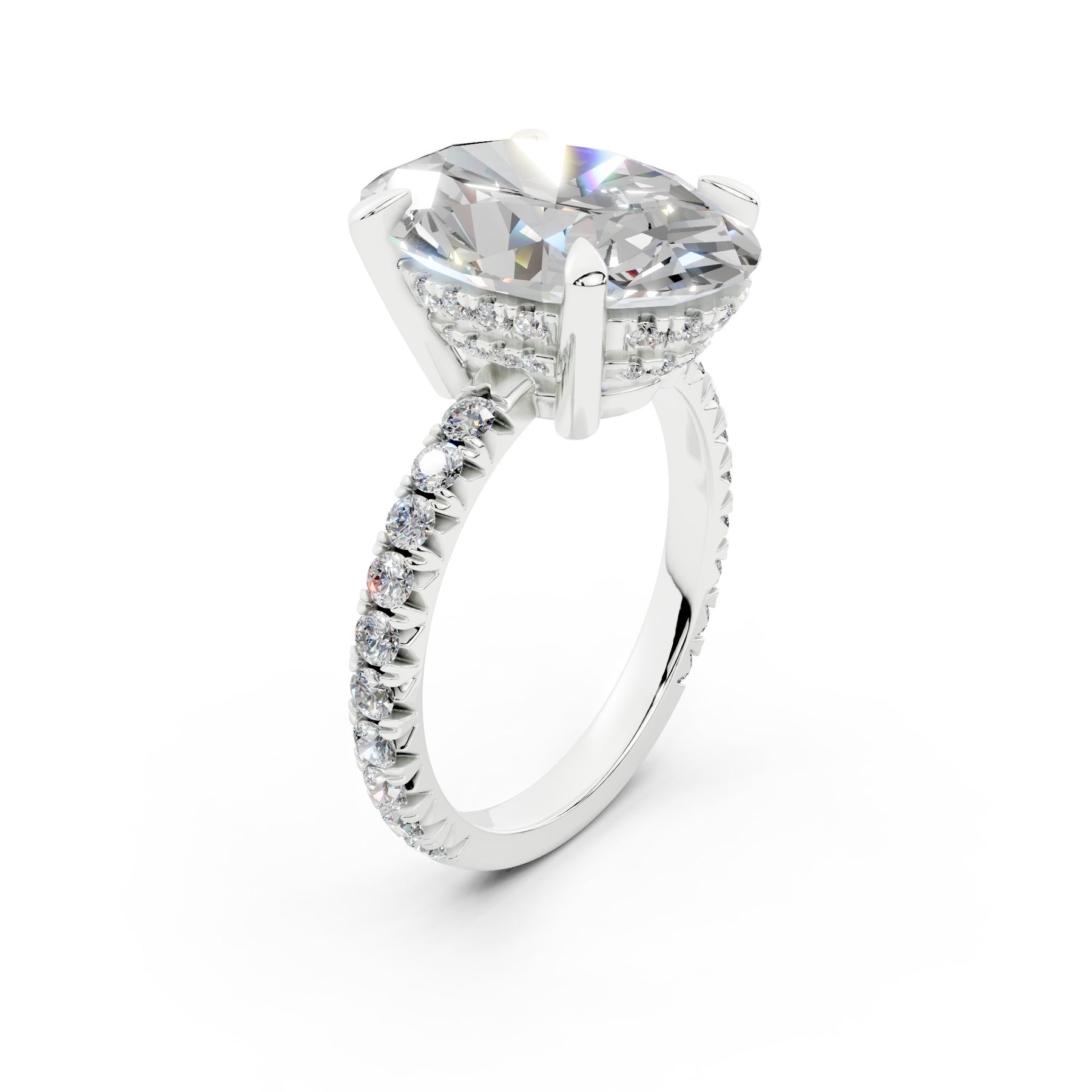 Blake Lively Oval 5.0 ct