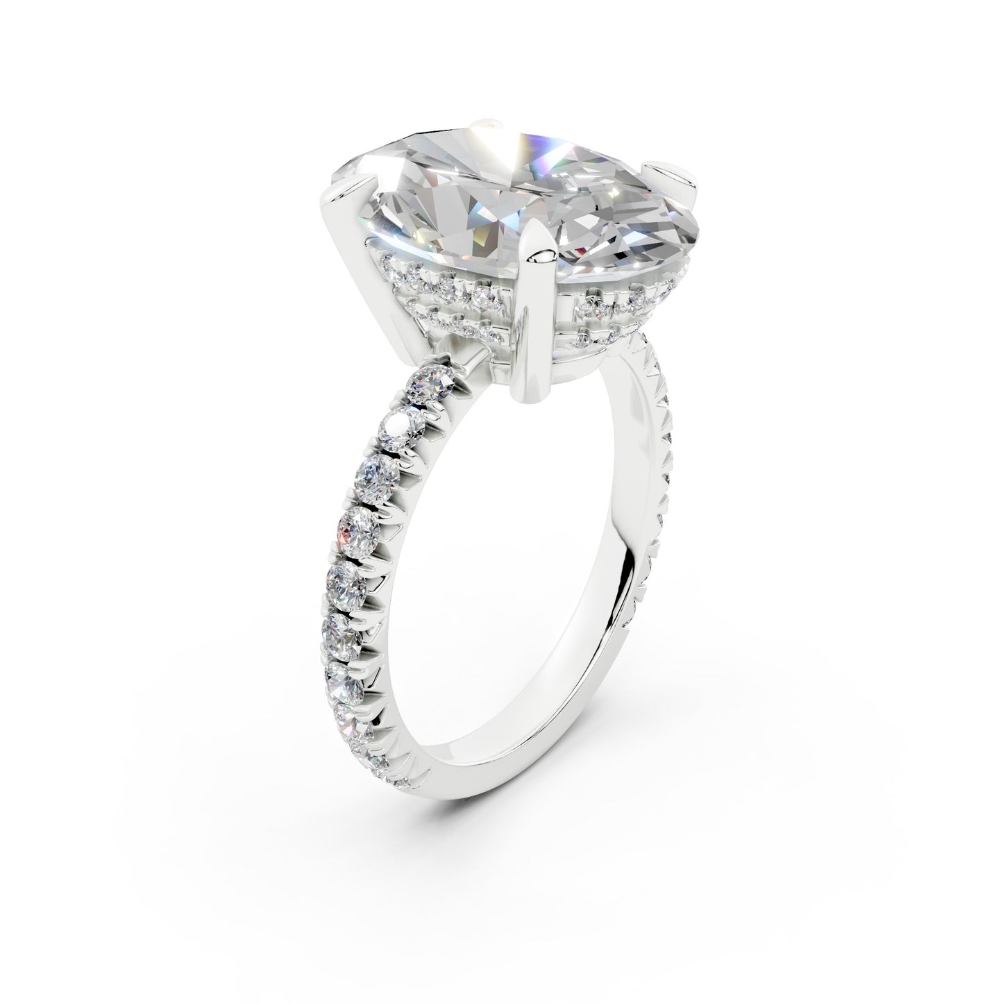 Blake Lively Oval 3.0 ct