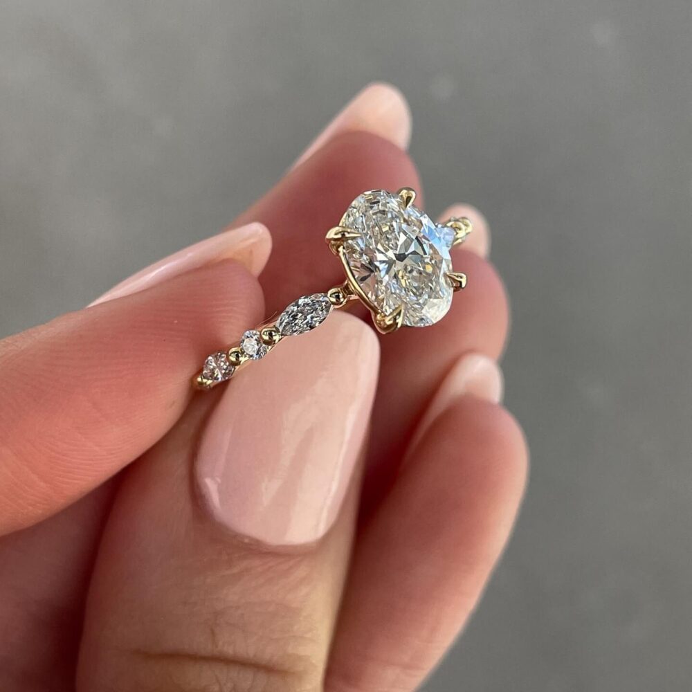 CLN 584 Oval 2.0 ct