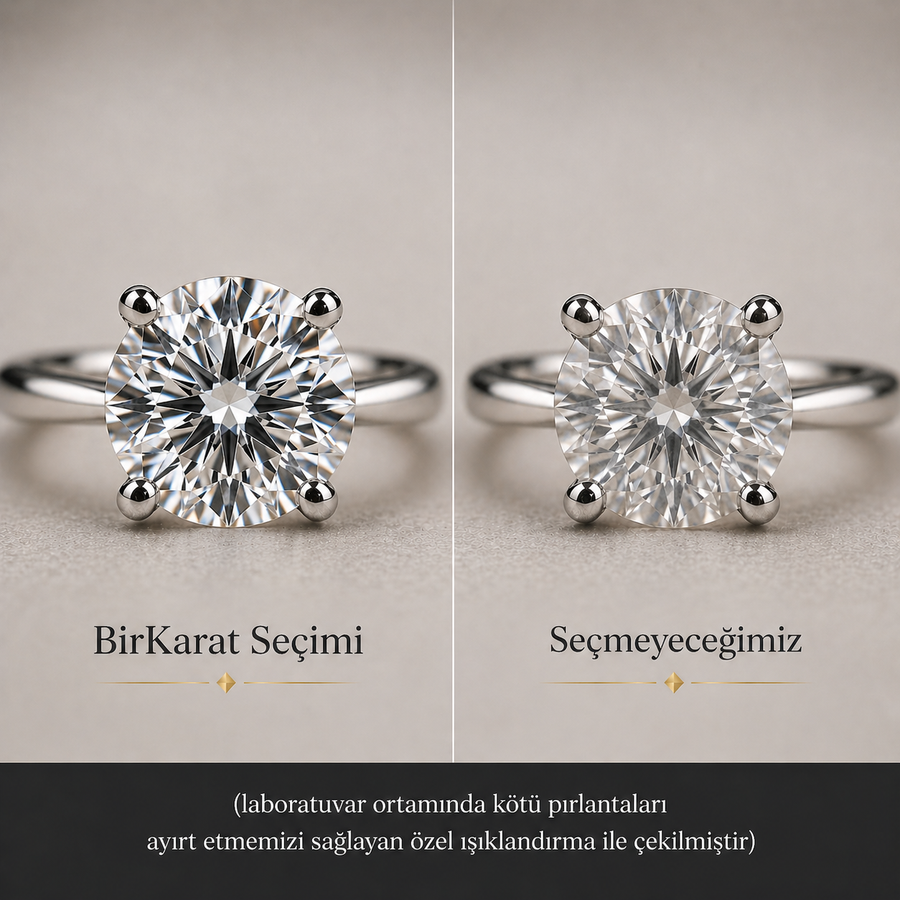 Parlaklığı Pırlantanın Rengi BELİRLEMEZ