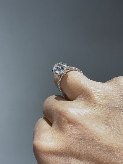 CARTIER 1895 OVAL 4.0 ct