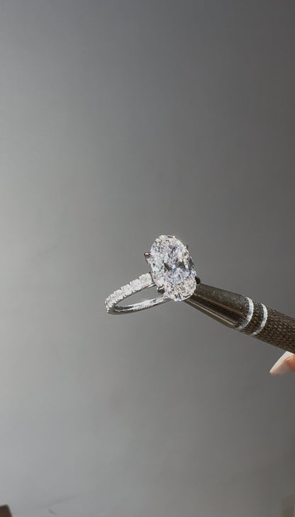 CARTIER 1895 OVAL 4.0 ct