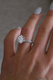 1.50 Ct D Renk 3Ex (Kesim, Simetri, Cila) Tiffany Model Sertifikalı Pırlanta Yüzük media 2