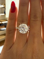 5.50 Ct E Renk Paris Model İnce Kol Pırlanta Yüzük media 9
