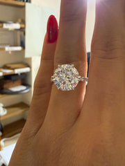 5.50 Ct E Renk Paris Model İnce Kol Pırlanta Yüzük media 7