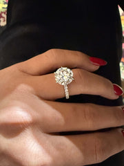 5.50 Ct E Renk Paris Model İnce Kol Pırlanta Yüzük media 3