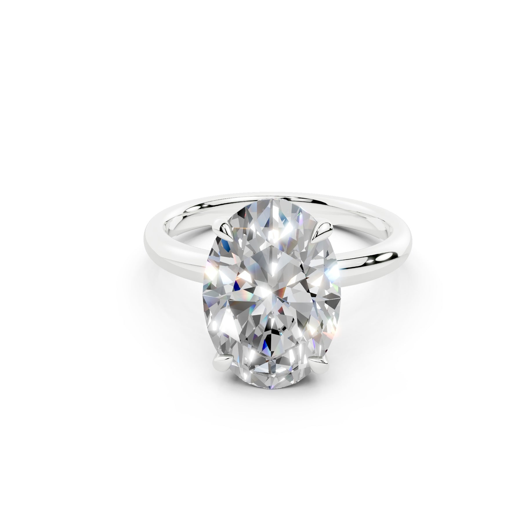 248 Oval Hailey Bieber Hidden Halo