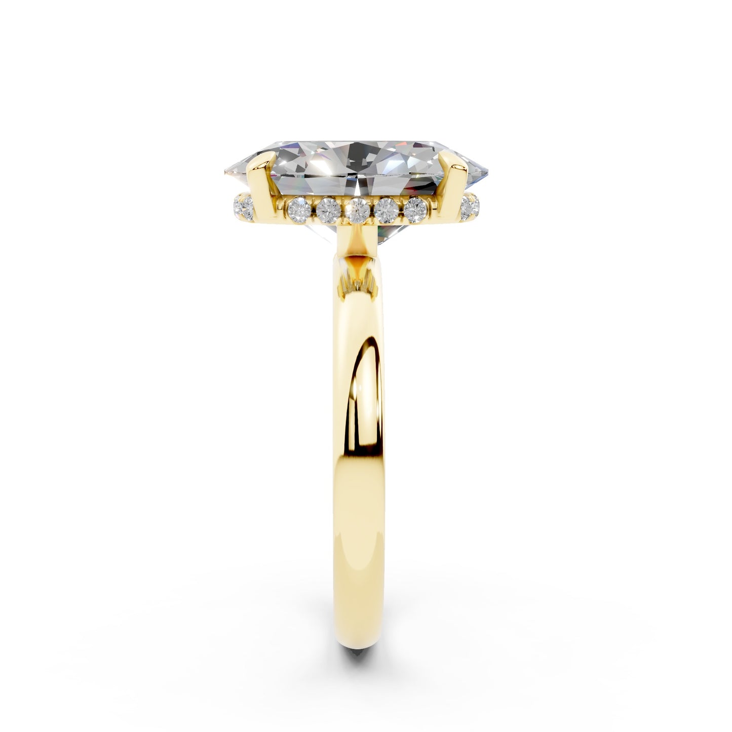 248 Oval Hailey Bieber Hidden Halo