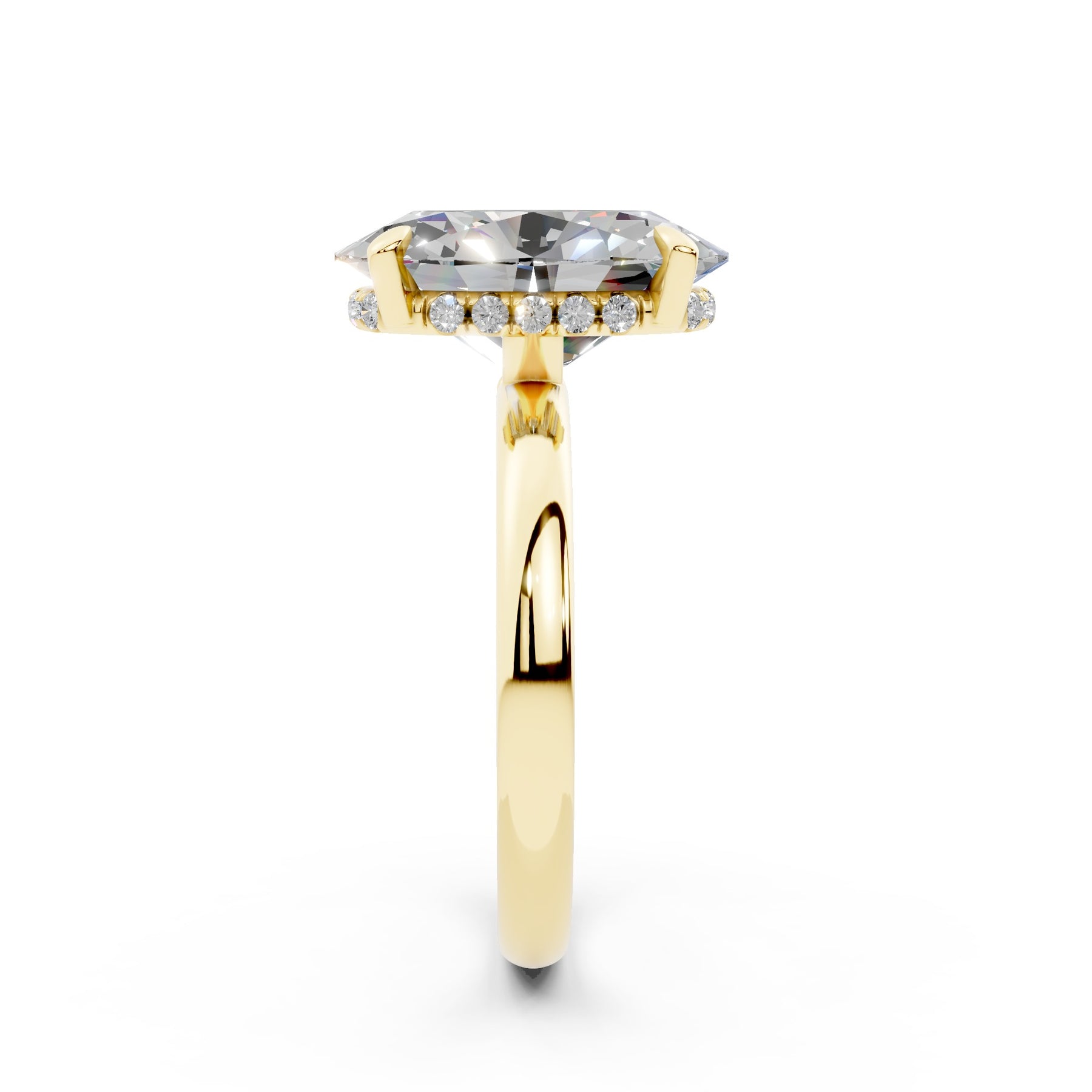 248 Oval Hailey Bieber Hidden Halo