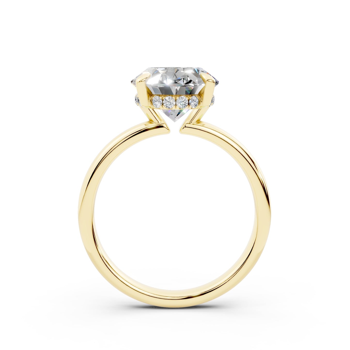 248 Oval Hailey Bieber Hidden Halo