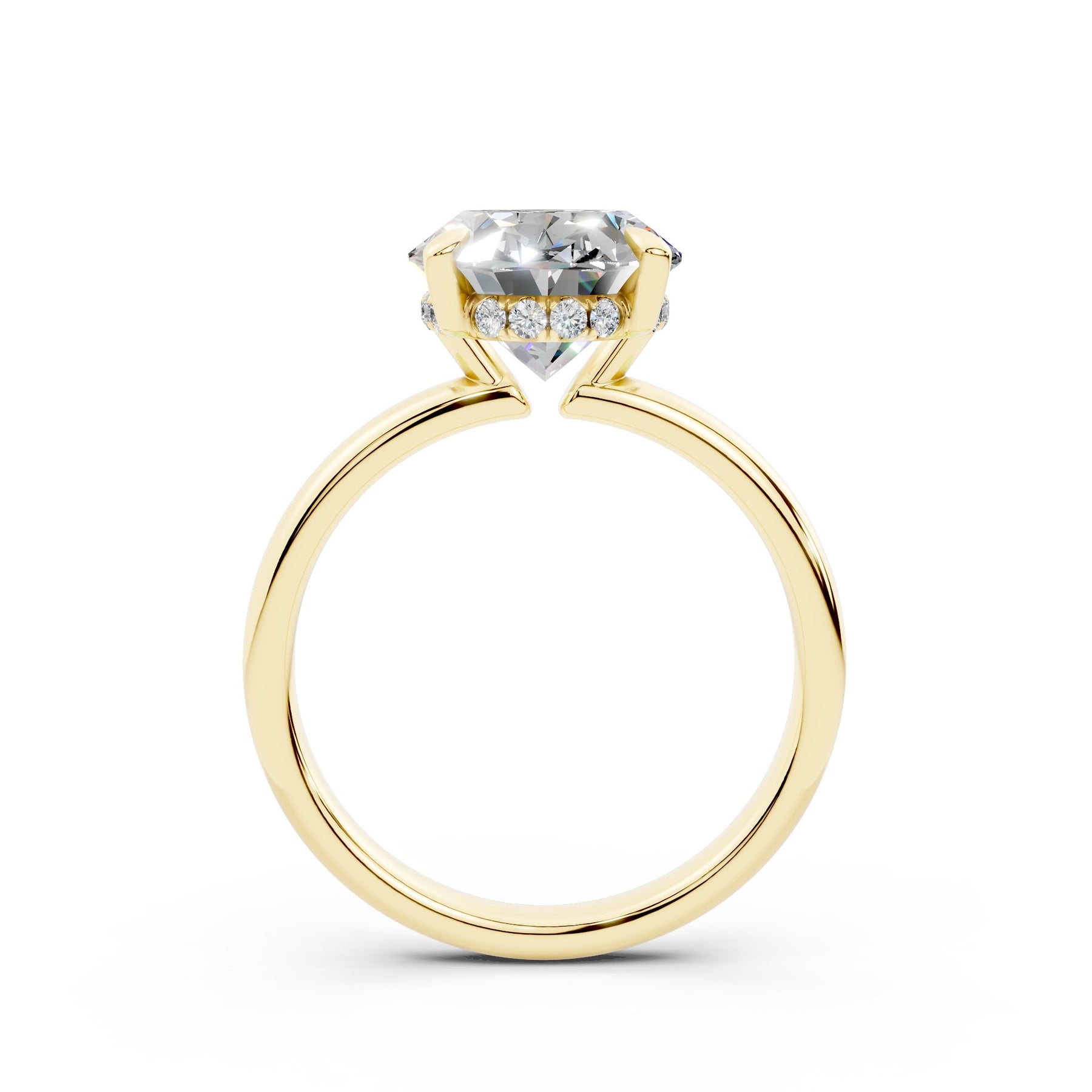 248 Oval Hailey Bieber Hidden Halo