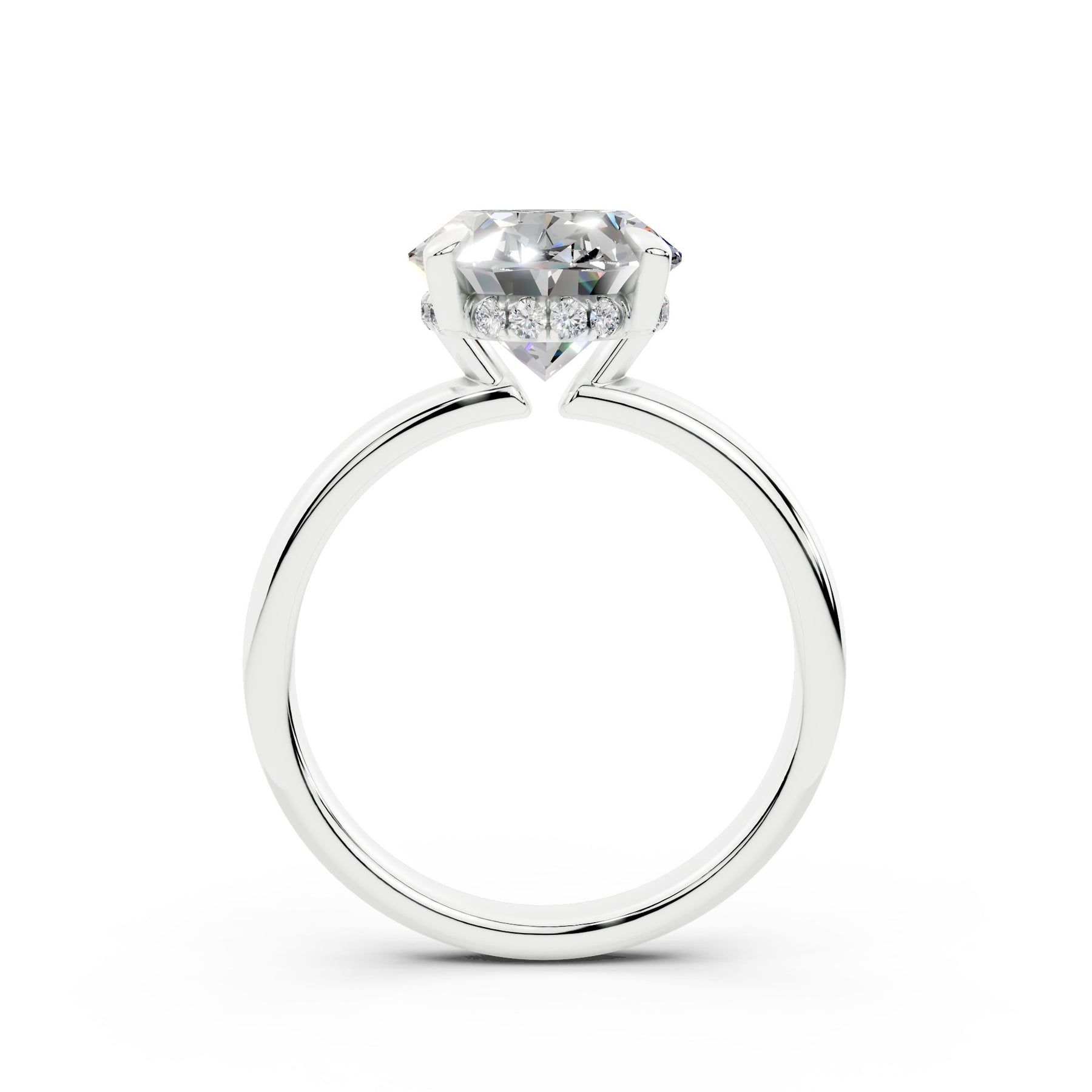 248 Oval Hailey Bieber Hidden Halo