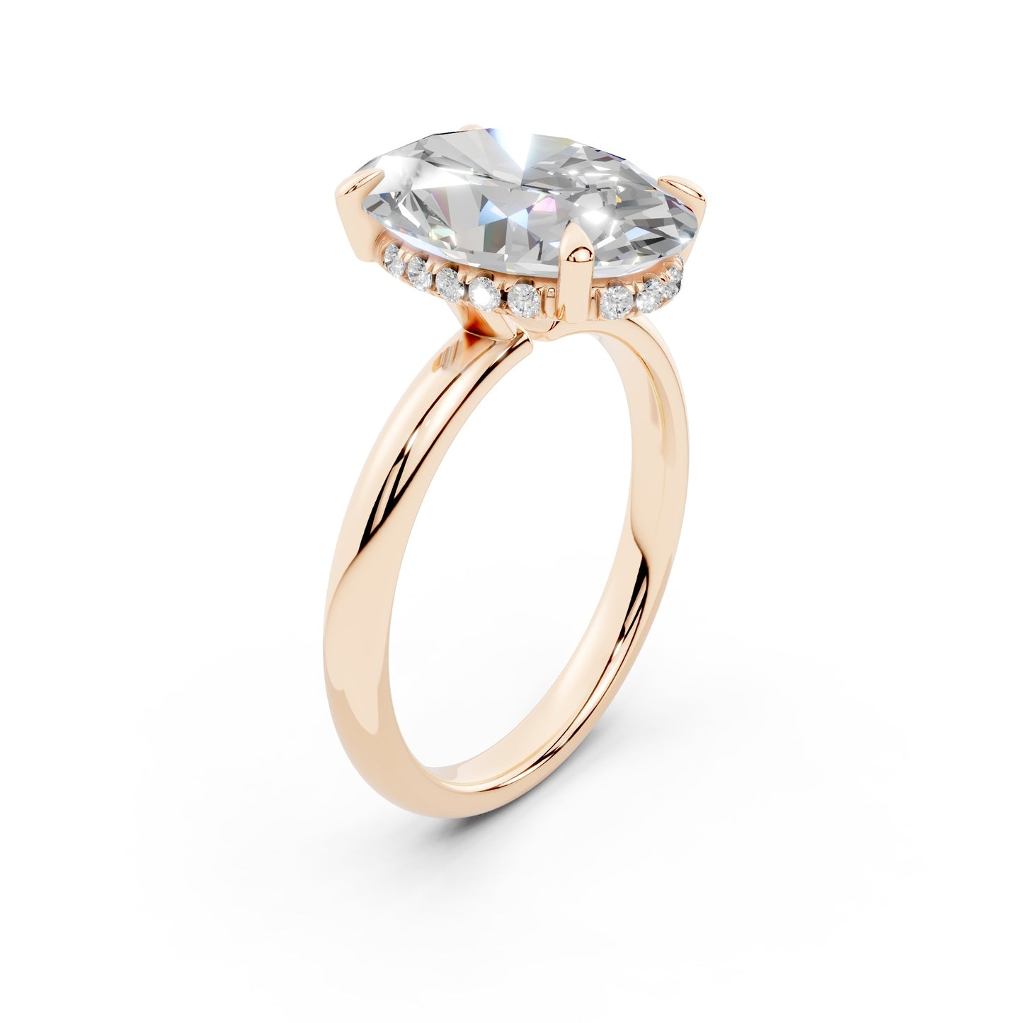 248 Oval Hailey Bieber Hidden Halo