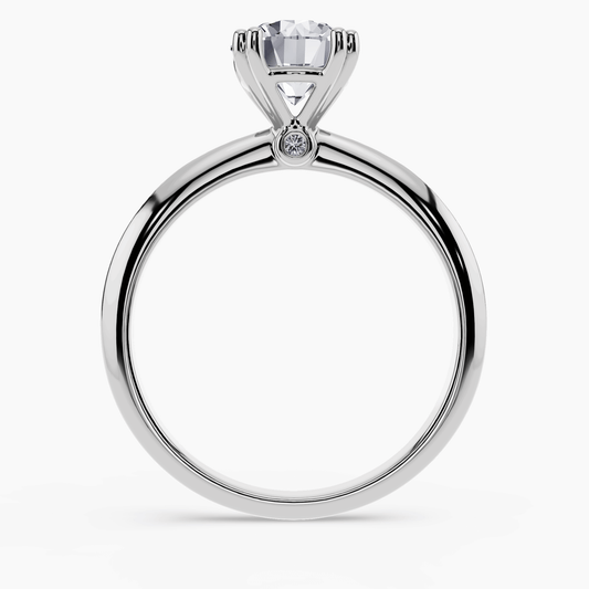 1.16 Ct D Renk Ideal Kesim / Hearts&Arrows - Sertifikalı Pırlanta Yüzük
