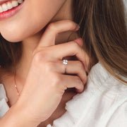 1.16 Ct D Renk Ideal Kesim / Hearts&Arrows - Sertifikalı Pırlanta Yüzük media 4