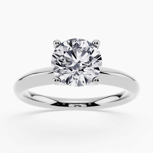 1.21 Ct E Renk Ideal Kesim Sertifikalı Pırlanta Yüzük