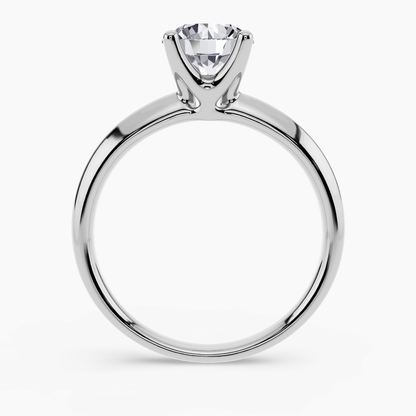 1.21 Ct E Renk Ideal Kesim Sertifikalı Pırlanta Yüzük