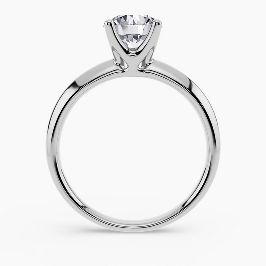 1.21 Ct E Color Ideal Cut Certified Diamond Ring