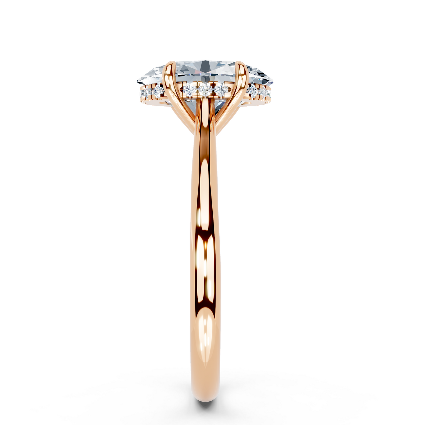 ROYA Hidden Halo Oval