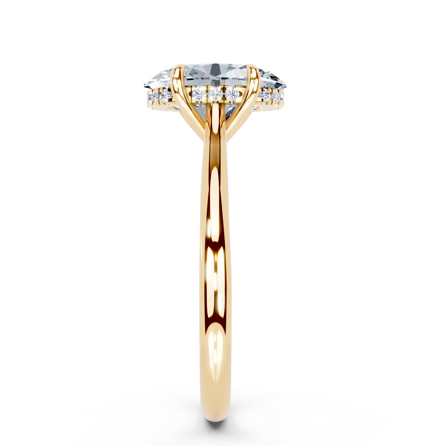 ROYA Hidden Halo Oval
