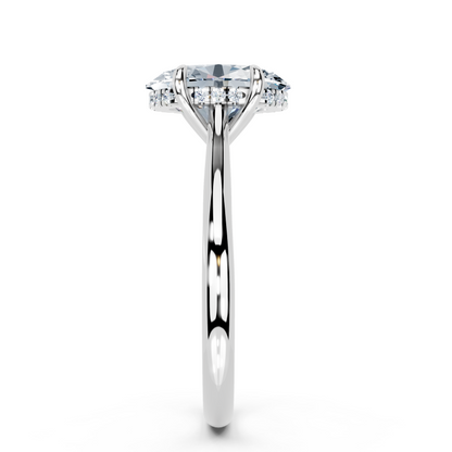 ROYA Hidden Halo Oval