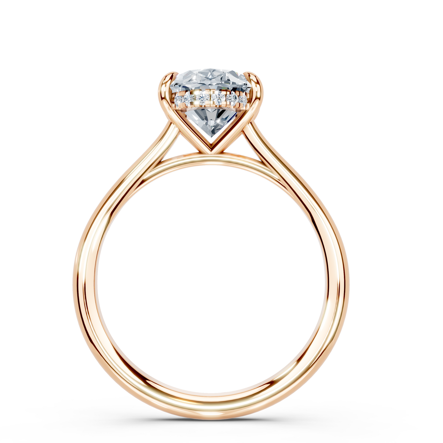ROYA Hidden Halo Oval