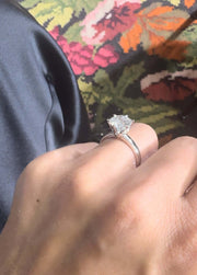 1.51 Ct D Renk Tiffany Model Sertifikalı Pırlanta Yüzük media 1