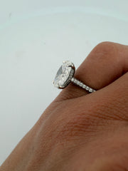 Clemence Oval 2.0 ct Süslü media 7