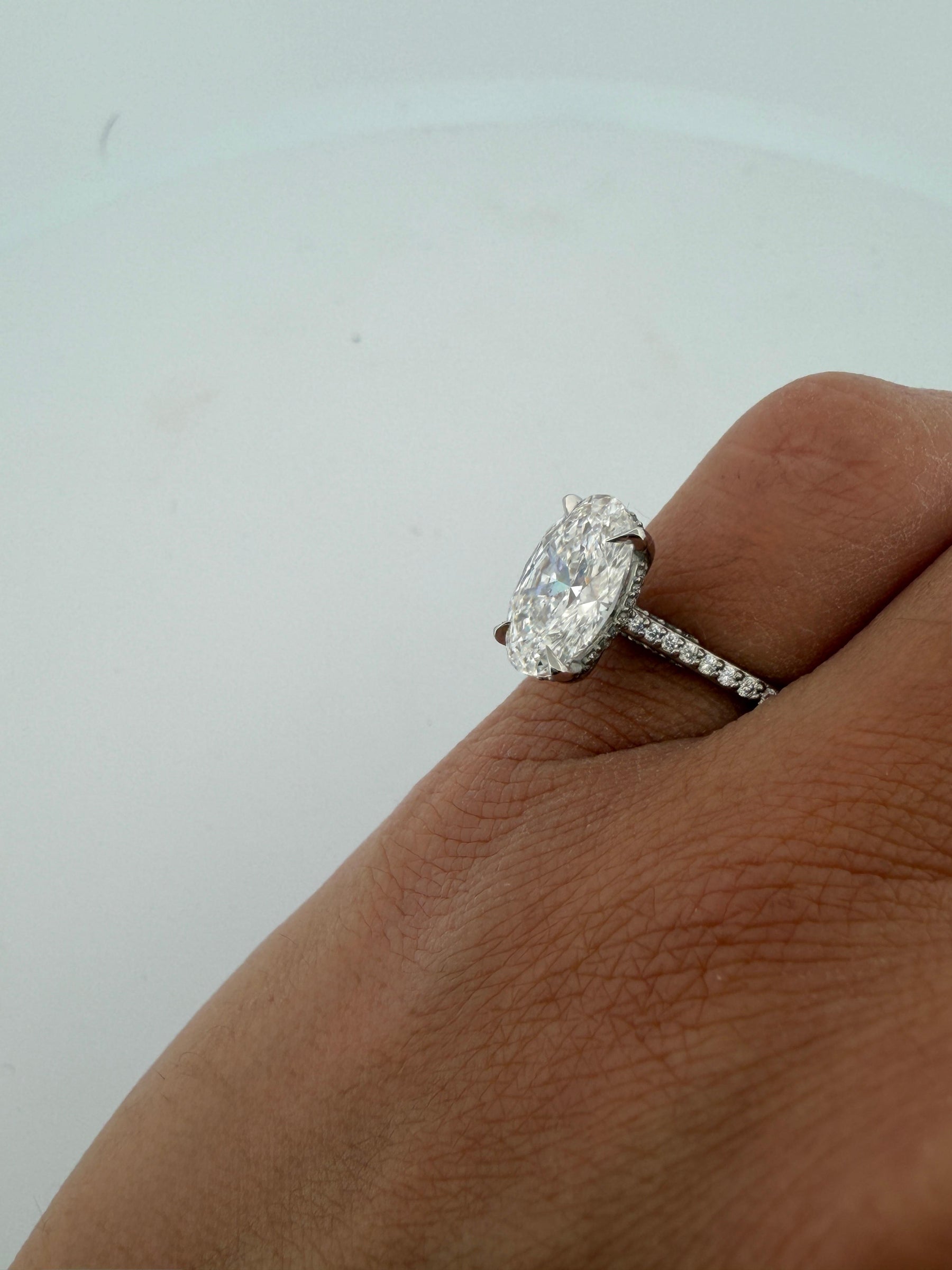 Clemence Oval 2.0 ct Süslü