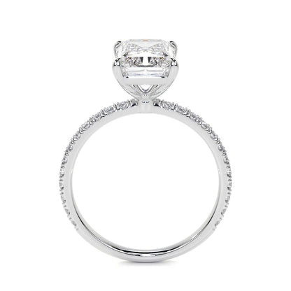 Radiant Kesim 2.51 Ct E Renk VS1 Berraklık Pırlanta Yüzük