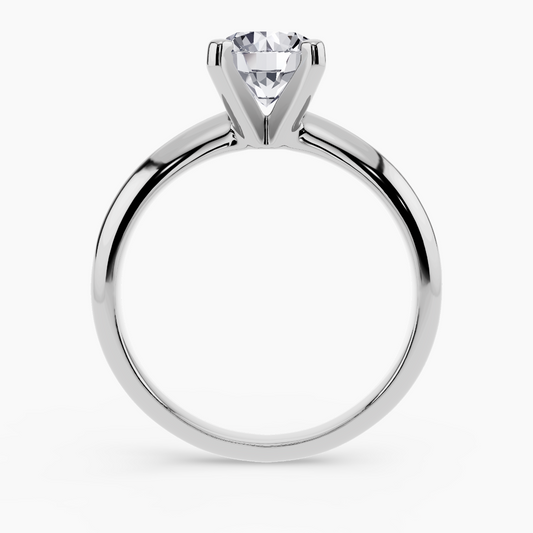 1.05 Ct E Color Ideal Cut Certified Diamond Ring