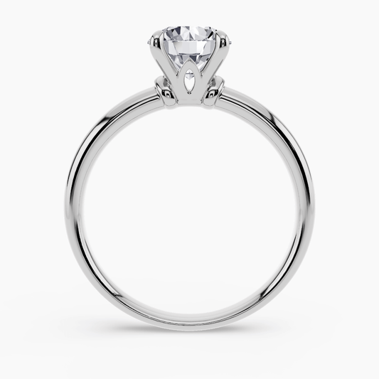 1.09 Ct F Renk Mükemmel Kesim Sertifikalı Pırlanta Yüzük