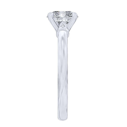 1.09 Ct F Renk Mükemmel Kesim Sertifikalı Pırlanta Yüzük