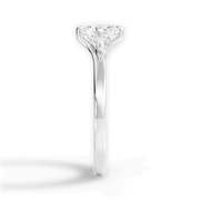 2.00 Ct D Renk VS1 Berraklık Cushion Pırlanta Yüzük media 5