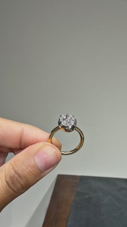 Vintage Georgian Oval