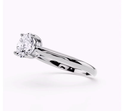1.01 Ct E Renk Ideal Kesim Sertifikalı Pırlanta Yüzük