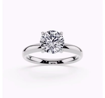 1.09 Ct F Renk Mükemmel Kesim Sertifikalı Pırlanta Yüzük